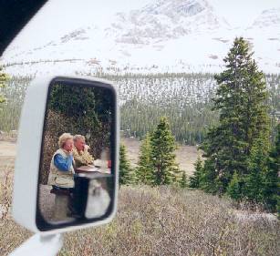 Campground in der Nhe des Gletschers