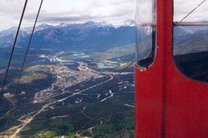 Jasper, fotografiert vom Whistler